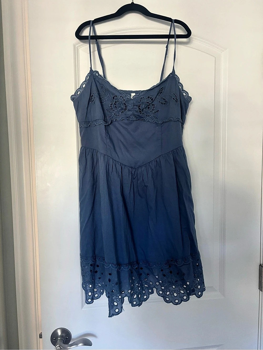 American Eagle Mini Dress Blue Size Medium Like New
